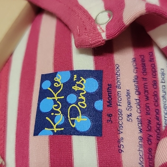 Kickee Pants | Striped Bamboo Coverall - Picture 2 of 7